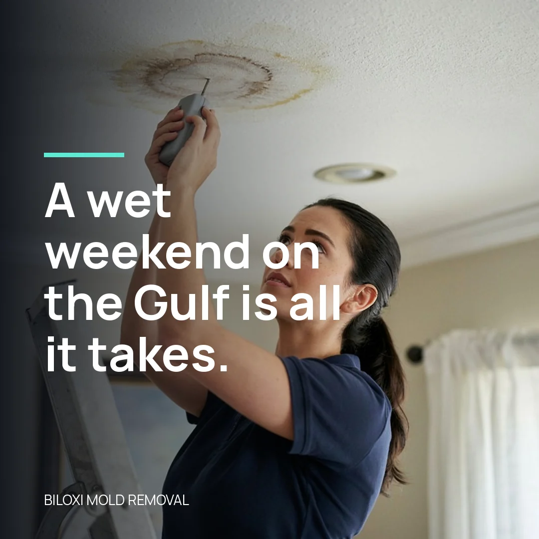 A wet weekend on the Gulf is all it takes.