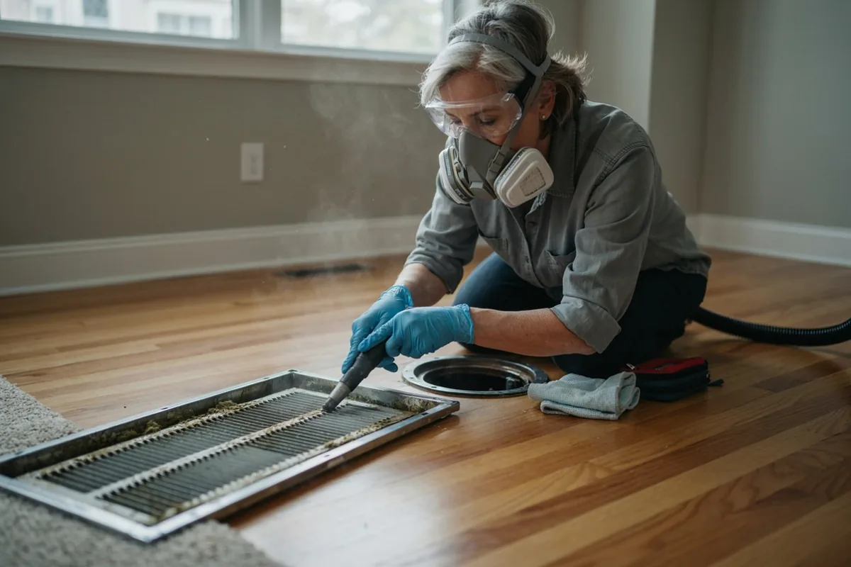 HVAC and duct mold remediation in Biloxi, MS